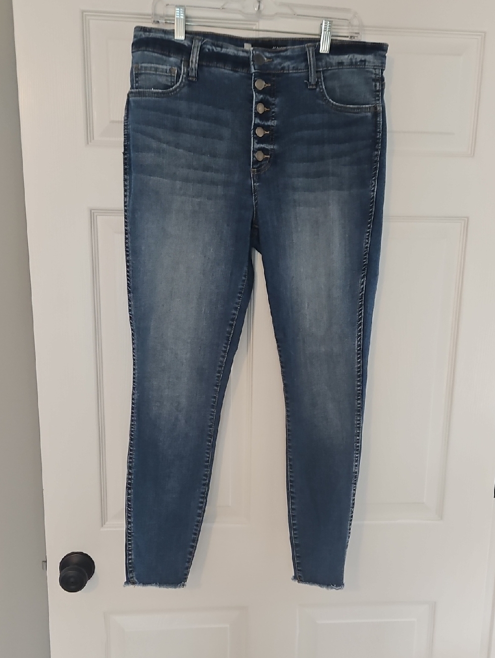 Women’s High-Rise Button-Fly KUT Jeans - Blue